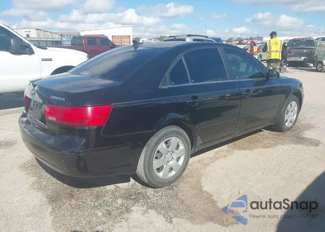 2009 Hyundai Sonata Gls z USA, uszkodzony, nr VIN 5NPET46C89H446905